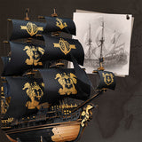 Seahorse Barque DIY Mechanical Puzzle Kit