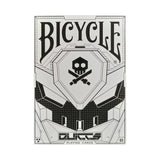 Bicycle Quiccs Ghost White Playing Cards