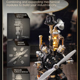 Mechmix Da Vinci Helicopter DIY Mechanical Kit
