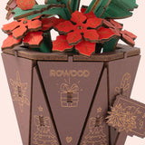 Poinsettia Flower DIY Puzzle Kit