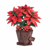 Poinsettia Flower DIY Puzzle Kit