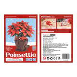 Poinsettia Flower DIY Puzzle Kit
