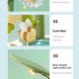 Minty Camellia Lamp DIY Mechanical Puzzle