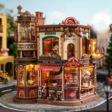 Dream Coffee Factory Music Box DIY Mechanical Puzzle