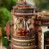 Dream Coffee Factory Music Box DIY Mechanical Puzzle