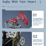 Mechmix Oil Pump Jack DIY Mechanical Kit