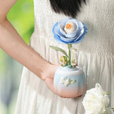 Starry Camellia Lamp DIY Mechanical Puzzle