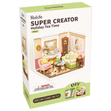 Super Creator Holiday Tea Time DIY Miniature House