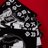 Bicycle Machine56 R-TYPE/2 Black Playing Cards