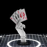 Bicycle Machine56 R-TYPE/3 White Playing Cards