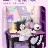 Super Creator Sanrio Kuromi's Fantastic Bedroom DIY Miniature House