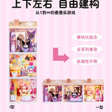 Super Creator Sanrio My Melody's Bubble Bathroom DIY Miniature House