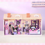 Super Creator Sanrio Kuromi's Star Dressing Room DIY Miniature House
