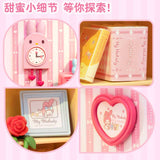 Super Creator Sanrio My Melody's Dreamy Living Room DIY Miniature House