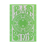 Smoke and Mirrors v8 Green Playing Cards