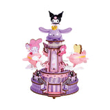 Music Dreamer Sanrio Kuromi & My Melody Soaring Airplane DIY Music Box