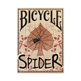 Bicycle Spider Tan Playing Cards