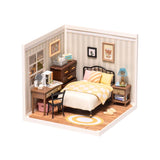 Super Creator Sweet Dream Bedroom DIY Miniature House Puzzle Kit