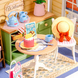 Super Creator Sunshine Sip Porch Mini DIY Miniature House