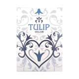 Tulip White Playing Cards