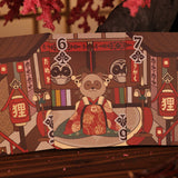 Tanuki Yukaku Yukaku Tales Foil and Gilded Playing Cards
