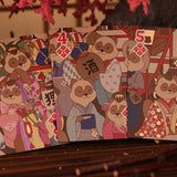 Tanuki Yukaku Yukaku Tales Foil and Gilded Playing Cards