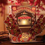 Tanuki Yukaku Yukaku Tales Foil and Gilded Playing Cards