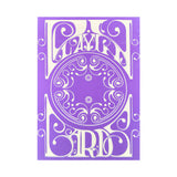 Smoke and Mirrors v9 Purple Standard Playing Cards