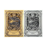 Vermilion Bird Black Gold Box Set Playing Cards