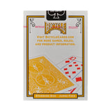 Bicycle Colored Rider Back Jumbo Index Yellow Playing Cards