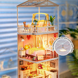 Super Creator Sunny Break Terrace DIY Miniature House Expansion Pack