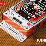 Sushi Cat Foil and Gilded Playing Cards