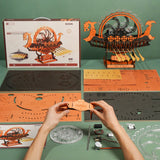 Viking Dragon Ship DIY Mechanical Puzzle Kit