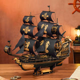 Seahorse Barque DIY Mechanical Puzzle Kit