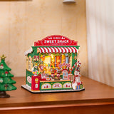 Super Creator Christmas Candy Stand DIY Miniature House