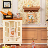 Warm Dining Room DIY Miniature House Puzzle Kit
