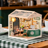 Super Creator Perfect Romance Café DIY Miniature House