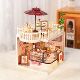 Super Creator Chic Café Terrace DIY Miniature House Expansion Pack