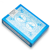 Bicycle Reversed Light Blue Playing Cards