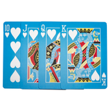 Bicycle Reversed Light Blue Playing Cards