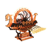 Viking Dragon Ship DIY Mechanical Puzzle Kit