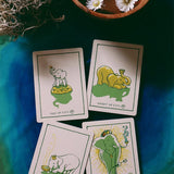 Green Glyphs Tarot Cards