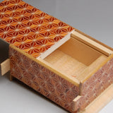 Yosegi 21 Steps Akaasa Traditional Japanese Secret Box