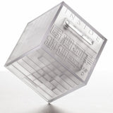 Inside3 Vintage Limited Edition Transparent Cube Puzzle