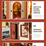 Dream Coffee Factory Music Box DIY Mechanical Puzzle