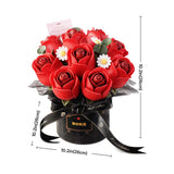 Red Rose Bouquet DIY Puzzle Kit
