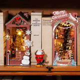 Christmas Indoor Scene Book Nook DIY Puzzle Kit