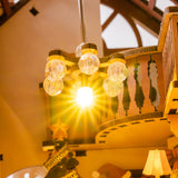 Christmas Indoor Scene Book Nook DIY Puzzle Kit