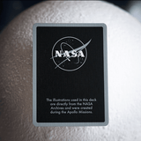 NASA Meatball Logo Blackhole Playing Cards