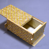 Yosegi 21 + 1 Steps Kirichigae Traditional Japanese Secret Box